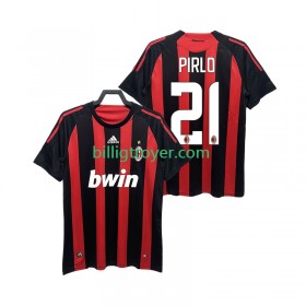 Billige Fotballdrakter AC Milan RIRLO 21 2008 2009 Retro Hjemmedraktsett Kortermet